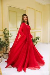 RED LONG MAXI