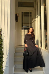 BLACK SEA SILK DRESS