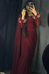 IMPORTED CHIFFON SAREE