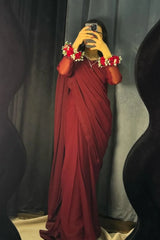 IMPORTED CHIFFON SAREE