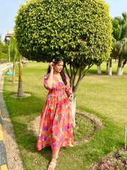 RANGRAZ LAWN FROCK