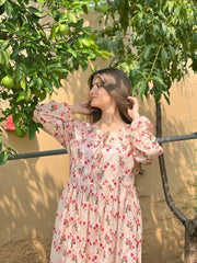 PEACH BLOSSOM FROCK