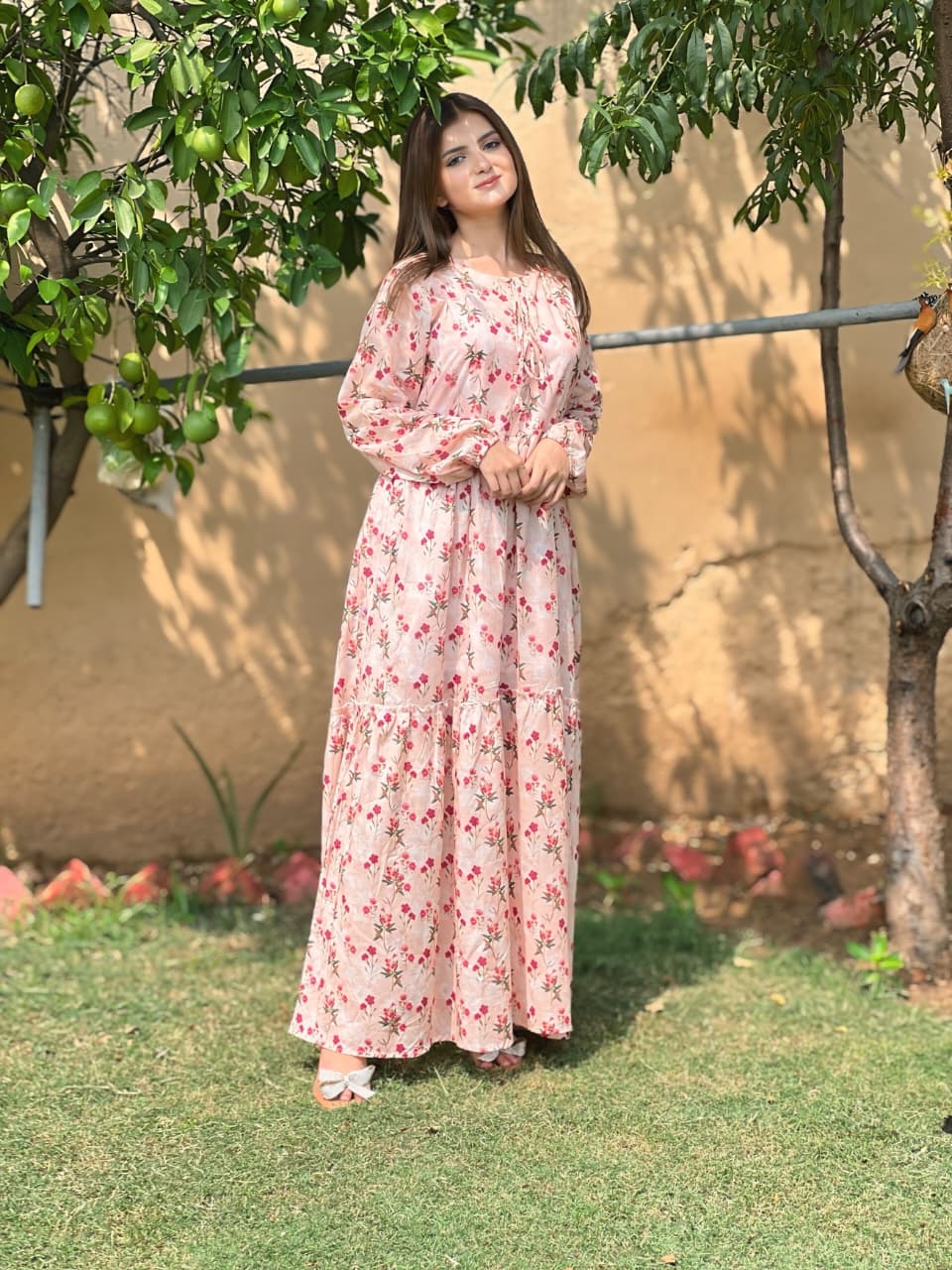 PEACH BLOSSOM FROCK