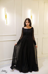 BLACK LONG MAXI